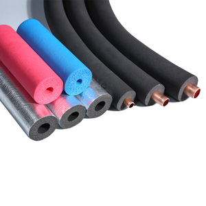 Custom Black NBR/PVC Soft Plastic Rubber Foam Insulation Tube