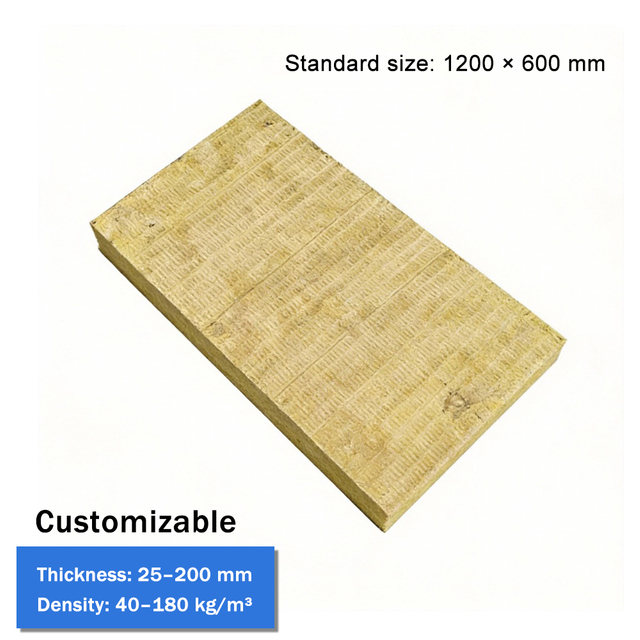 A1 Fireproof Mineral Wool Insulation Panel
